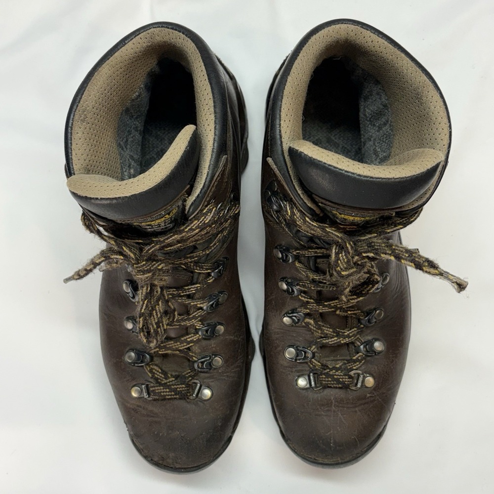 ASOLO TPS 520 GV Evo Men's US 8 EU 41 Gore-Tex Brown Leather Hiking Boots - Picture 9 of 16